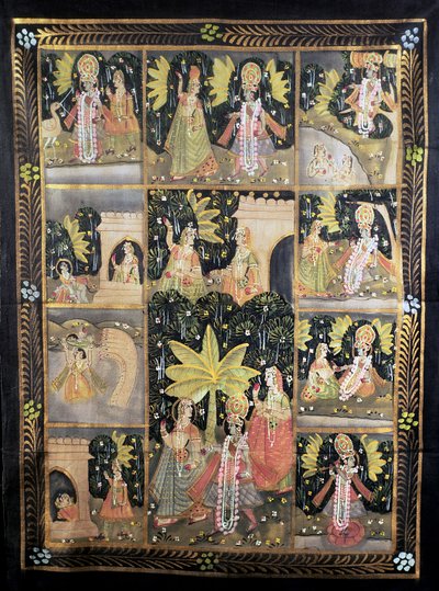 La storia di Krishna e le sue dieci incarnazioni da Unbekannt Unbekannt