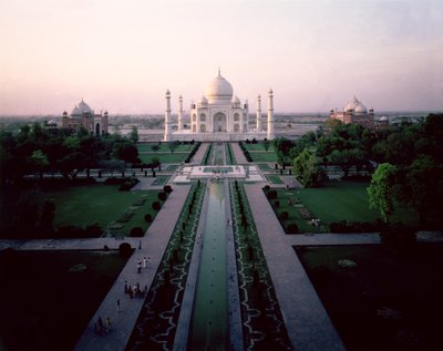 Il Taj Mahal progettato da Ustad Ahmad Lahori da Unbekannt Unbekannt