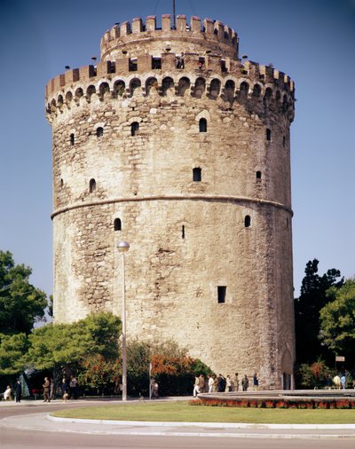 La Torre Bianca, costruita durante il regno di Solimano il Magnifico da Unbekannt Unbekannt