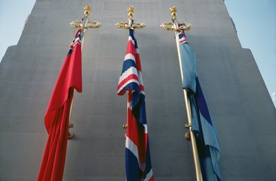 Union Jacks al Cenotafio, Londra da Unbekannt Unbekannt