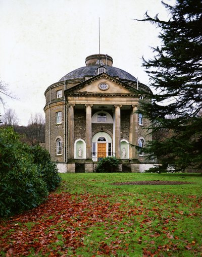 Veduta della Belle Isle House, Lago Windermere, costruita 1774-c.1781 da Unbekannt Unbekannt