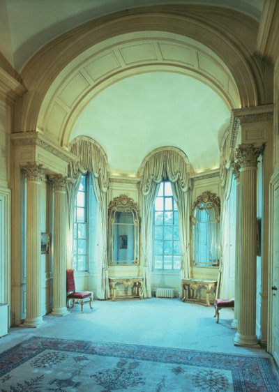 Vista della Sala della Finestra a Bovindo, Blenheim Palace, Oxfordshire da Unbekannt Unbekannt