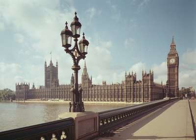 Vista delle Case del Parlamento dal Ponte di Westminster da Unbekannt Unbekannt