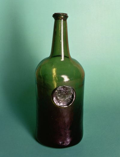 Bottiglia di vino sigillata, All Souls College, 1764 da Unbekannt Unbekannt