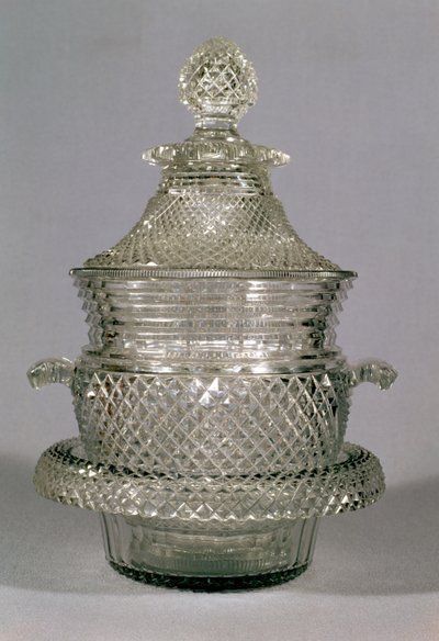 Raffredda vino, c.1815-20 (vetro tagliato) da Unbekannt Unbekannt