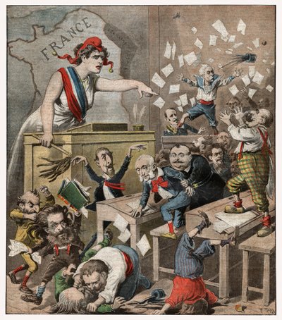 Elezioni del 1898 da Unbekannter Künstler
