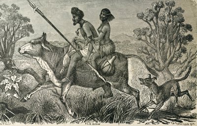 AFRICA (XIX secolo). Abitanti dell