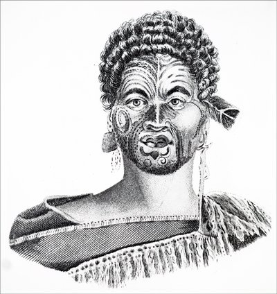 Un capo Maori da Unbekannt