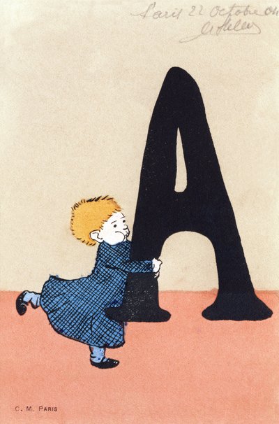 A come attraper - Alfabeto per bambini da Unbekannt