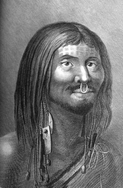 Un uomo nativo del NOOKTA da Unbekannter Künstler