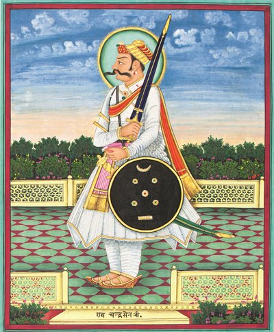 Ritratto di Rav Chandra Sen, fine XIX secolo da Unbekannter Künstler
