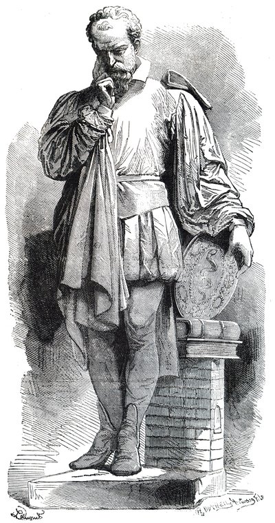 Una statua di Bernard Palissy da Unbekannt