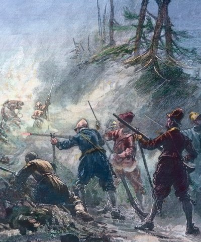 Una vendetta tra due bande rivali di ladri da Unbekannter Künstler