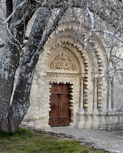 Abbazia Notre Dame de Ganagobie (foto) da Unbekannter Künstler