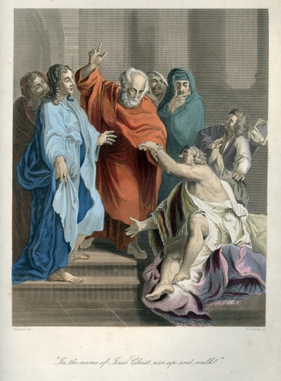 Atti di Pietro e Giovanni - Bibbia, Nuovo Testamento da Unbekannter Künstler
