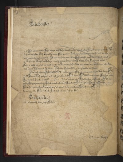 Copia di Beethoven delle sue tre prime sonate per pianoforte in Mi bemolle, Fa minore e Re da Unbekannter Künstler