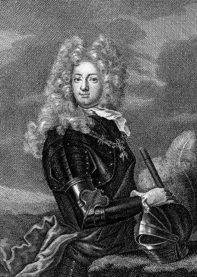 Adrien Maurice conte di Ayen 1678-1766, 3° duca di Noailles (incisione) da Unbekannter Künstler