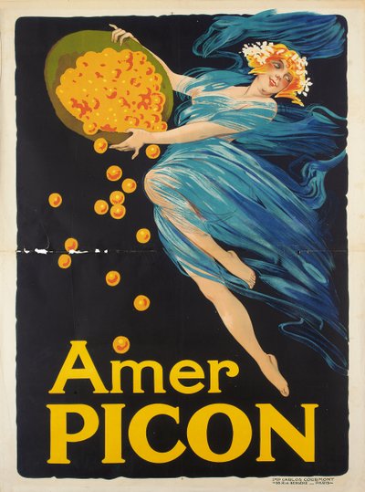 Poster pubblicitario per aperitivo Amer Picon da Unbekannt