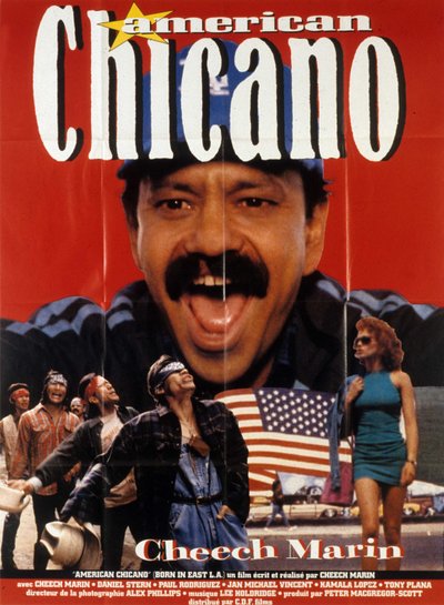 Locandina del film American Chicano (aka Born in East LA) di e con Cheech Marin da Unbekannt