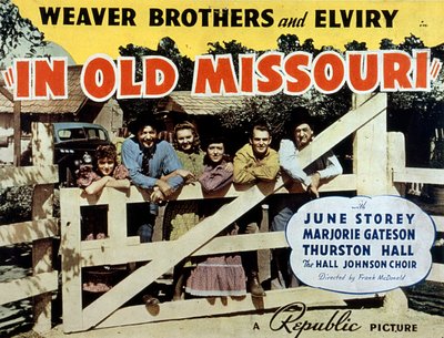 Locandina del film In old Missouri 1940 da Unbekannt