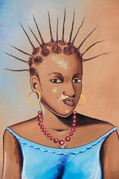 Dipinto africano da Unbekannt