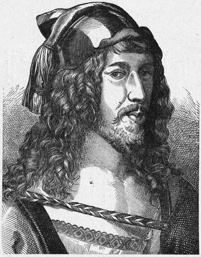 Albrecht Dürer, dopo il suo autoritratto da Unbekannter Künstler