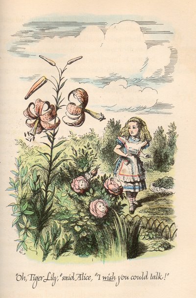 Alice nel Paese delle Meraviglie e Attraverso lo Specchio, di Lewis Carroll, Illustrato da John Tenniel da Unbekannt