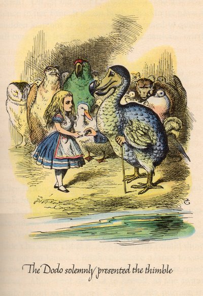 Alice nel Paese delle Meraviglie di Lewis Carroll, Illustrato da John Tenniel da Unbekannt