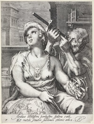 Incisione allegorica dell