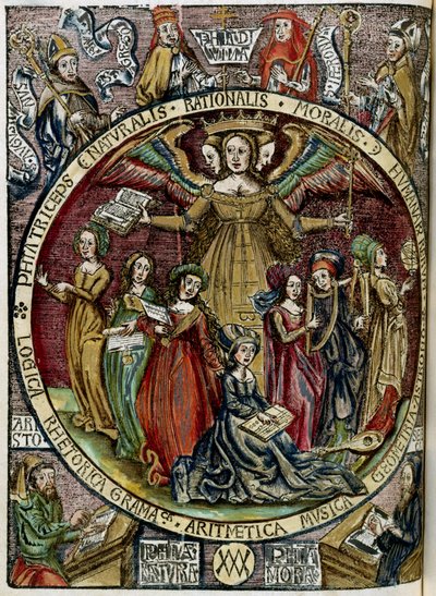 Allegoria della filosofia, delle arti e delle scienze da Unbekannt