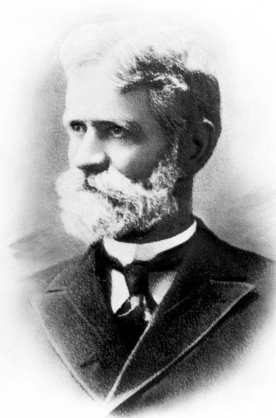 Almon Brown Strowger, inventore americano delle telecomunicazioni, c 1885 da Unbekannt