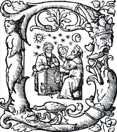 Un astronomo. da Unbekannt