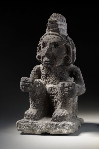 Una figura di pietra azteca di Macuilxochitl, c.1200-1521 da Unbekannt