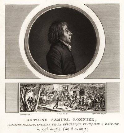 Antoine Samuel Bonnier, Ministro Plenipotenziario della Repubblica Francese da Unbekannt