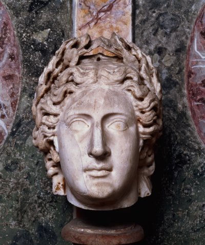 Apollo di Mantova, copia romana di un originale greco del V secolo a.C. (marmo) da Unbekannt