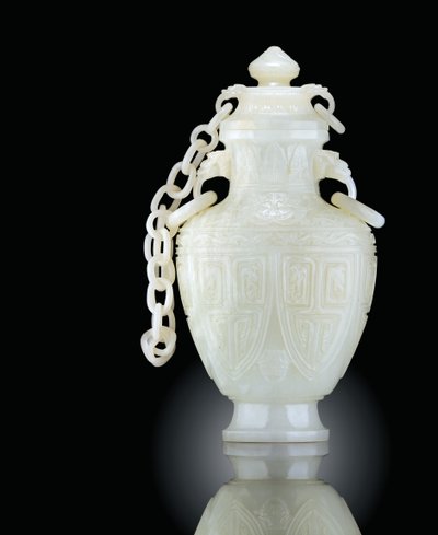 Vaso arcaistico con coperchio, XVIII - XIX secolo da Unbekannt