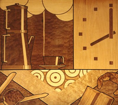 Stile Art Deco, Decorazione interna della panetteria Waida, Edificio del 1931, Architetto: Fernand Moineau (1883-1944), 3-5 place d