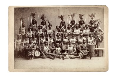 Gruppo Ashanti, Germania anni 1890 da Unbekannt