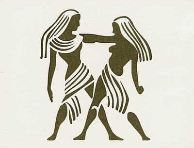 Segno astrologico: gemelli da Unbekannter Künstler