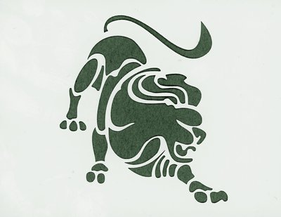 Segno astrologico: leone da Unbekannter Künstler