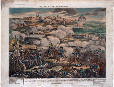 Battaglia di Lipsia da Unbekannt