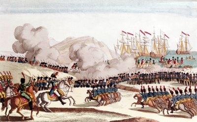 Battaglia di Corunna, 16 gennaio da Unbekannter Künstler