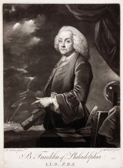 Benjamin Franklin, teorico americano dell