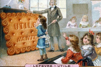 Biscotto Lu Nantes - Loire Atlantique N* 205 - Nantes - Museo delle Arti Decorative - Mostra "Biscuiterie Nantaise" da Unbekannt