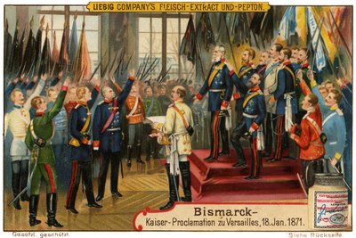 Bismarck a Versailles da Unbekannt
