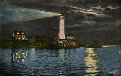 Boston: Faro di Boston da Unbekannter Künstler