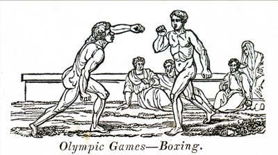 Pugili nei giochi olimpici antichi da Unbekannt