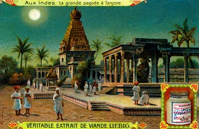 Tempio di Brihadeeswarar a Thanjavur, India da Unbekannter Künstler