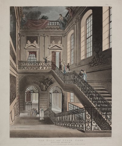 Museo Britannico, Holborn, 1808 da Unbekannt