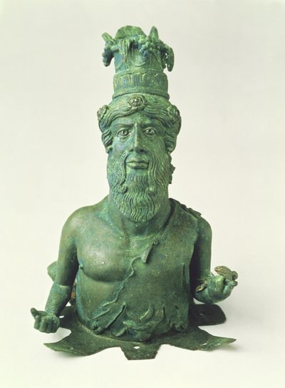 Busto di Dioniso-Sabazio, da Pompei, fine II secolo a.C. da Unbekannt